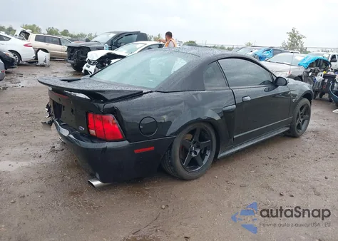 2002 Ford Mustang Gt из США, поврежденный, VIN 1FAFP42X72F230079